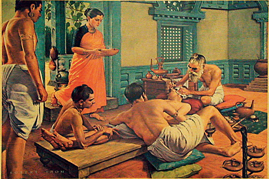 charaka samhita y sushruta samhita