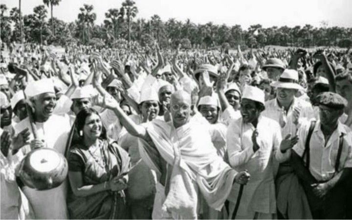 Gandhi y la Marcha de la Sal