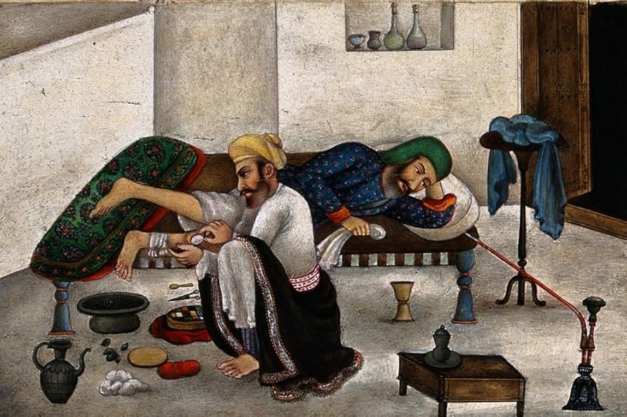 Ayurveda Saukhyam: Ayurveda en la invasión musulmana