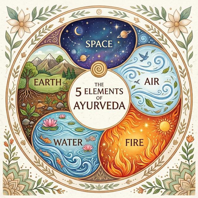 Teoría de los cinco elementos en Ayurveda